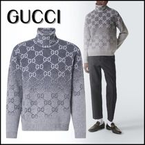 《高級感溢れる逸品》【GUCCI】GG デグラデーション セーター