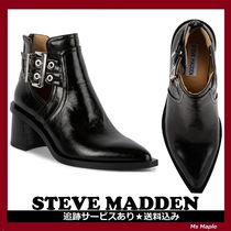 太いベルト【STEVE MADDEN】ショートブーツ