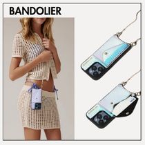 BANDOLIER◆GIA スマホケース 15/14 対応 Pearlescent/Gold