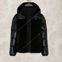 【MONCLER】Brandon shearling down jacket ムートン ダウン