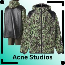 新作　Acne Studios♦プリントフリースジャケット