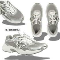 Sergio Rossi★セルジオロッシ　sr 0024 Precious-Sneakers Grey