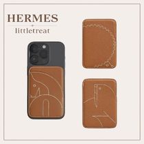 【ワンポイントに♪】Hermes カードケース MagSafe