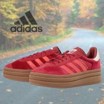 大人気 早い者勝ち adidas ガゼルボールド W 厚底スニーカー