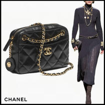 CHANEL 24/25AW LOOK62 ミニカメラケース ラム ブラック 直営店