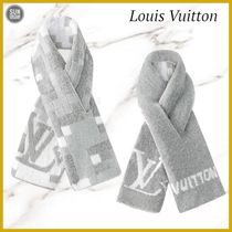 すぐ届く "LouisVuitton"  ダモフラージュスカーフ ウール