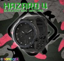 ◆HAZARD4◆BLACKOUT DIVE-WATCHES◆