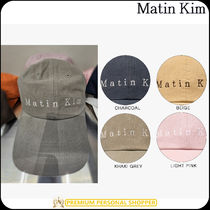 [MATIN KIM]★韓国人気★MATIN COTTON WASHED BALL CAP