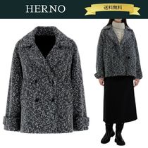 【送料込】HERNO フィーリング ブークレウール ピーコート