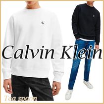 Calvin Klein◆Cotton Blend Crew ロゴ スウェット 2色 送料込