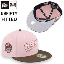 NEWERA エンゼルス 59FIFTY FITTED ニューエラ ピンク ブラウン