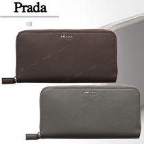 国内即発【PRADA】サフィアーノレザー 財布