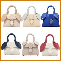 直営店*DELVAUX*可愛いハンドルリボン♪上品なシルキーカーフ♪