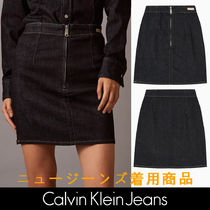 【CALVIN KLEIN】CKJeans チューブミニデニムスカート◆送料無料