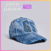 JADED LONDON ROUTE66 ディストレストスタッズキャップ