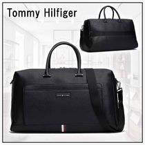 容量広々★【Tommy Hilfiger】トミーストライプダッフルバッグ