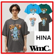 ☆韓国の人気☆【WMC x HINA】☆QWER Ghost T-Shirt☆Tシャ.ツ☆