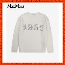 ★送料・関税込【MAX MARA】PLATA KNIT ニット white