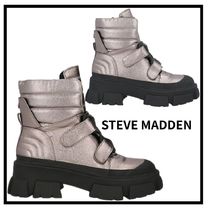 ◆STEVE MADDEN◆レザーラバーチャンキーブーツ