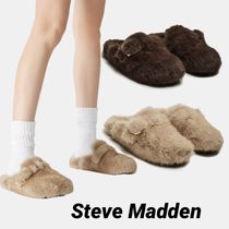 ◆Steve Madden◆ボハン ファー フラットスリッポン 送料込