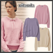 新作◆韓国アイドル着用【Rolarola 】MOHAIR WOOL BLENDED KNIT