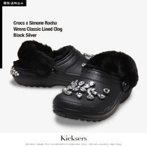 Crocs Simone Rocha Wmns Classic Lined Clog Black Silver