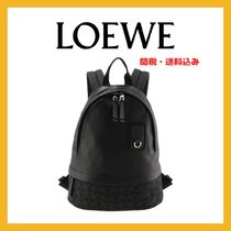 日本完売品♪ LOEWE ラウンド スリム バックパック リュック