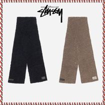 【STUSSY】24fw PIECED ALPACA WOOL SCARF マフラー