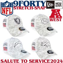 【海外限定】New Era 9FORTY AFC WEST Salute to Service 2024