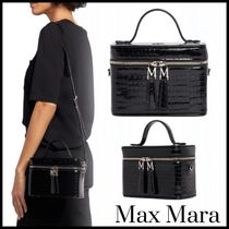 【関税込】Max Mara マックスマーラ エンボスバニティケース