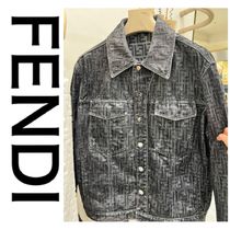 大人気♪【FENDI】グレー FF デニムジャケット