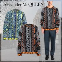 McQ Alexander McQueen* ロゴ ニット プルオーバー 長袖 送関込