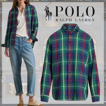 POLO RALPH LAUREN* ポロラルフ Relaxed Fit Plaid Cotton Shirt