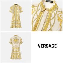 【VERSACE】La Coupe des Dieux シルク シャツ ドレス