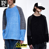 ●RSSC● STITCHED HAIRY RAGLAN KNIT (2色) unisex