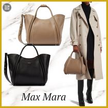 "Max Mara" S MARINS  スムースレザーバッグ