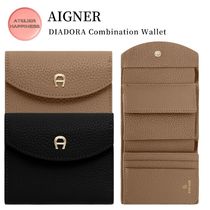 【AIGNER】DIADORA Combination Wallet／二つ折り財布