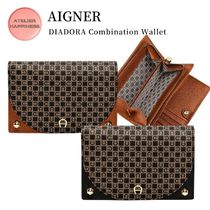 【AIGNER】DIADORA Combination Wallet／財布・カードケース