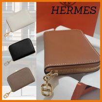 【ギフトにも☆】HERMES ジップアンゴー コンパクトコインケース