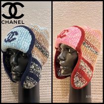 【暖かく包み込む♪】CHANEL ニットキャップ ニット帽