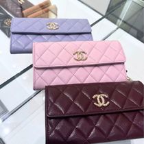 ★中も可愛い★【CHANEL】存在感大 ロングウォレット