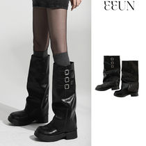 【EEUN】Multi Belt Bold Boots