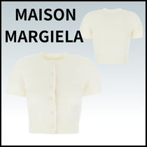 【 MAISON MARGIELA】アイボリーアンゴラカーディガン関税送料込