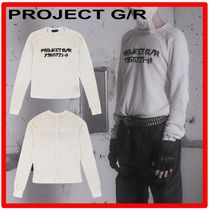 ★【Project G/R】★Bondage Cross Waffle Long Sleeve White★