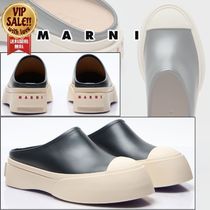 【MARNI】 パブロ サボスリッポンシューズ ブラック 【マルニ】