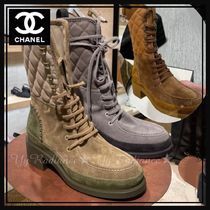 【バイカラーが素敵♡】CHANEL ショートブーツ