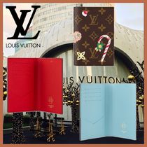 【ロゴが特徴的】LV パスポートカバー