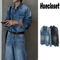 HUECLOSET Western Pocket Denim Shirt SE276