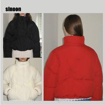 [sinoon] sinoon RIBBON DETAIL PUFFER JACKET ☆送料込☆