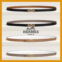 【上品でお洒落♪】HERMES リバーシブル ベルト 13mm / アンクル